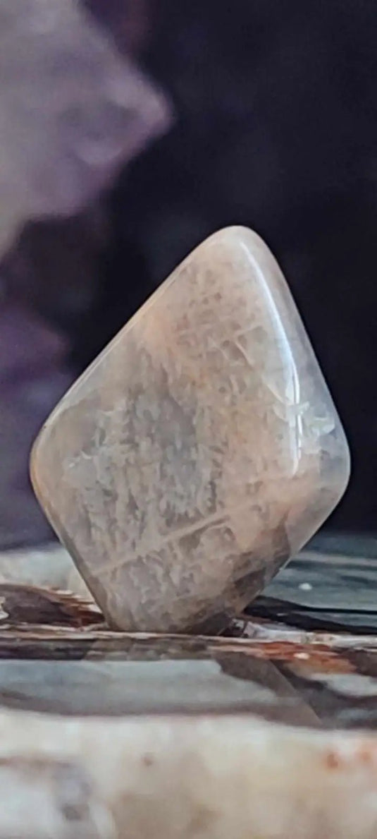 Pierre de lune Adulaire du Brésil pierre roulée Grade A++++ Pierre de lune Adulaire roulée