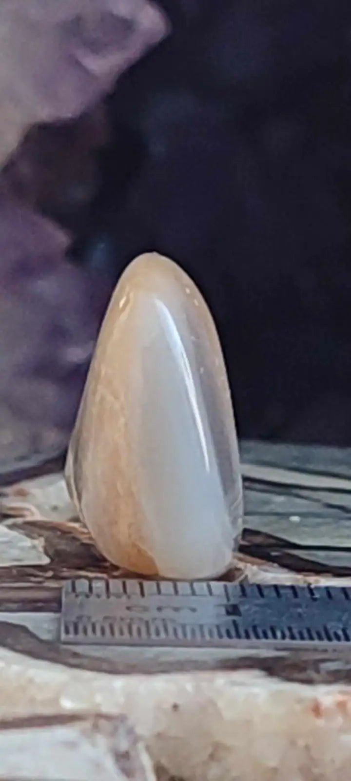 Load image into Gallery viewer, Pierre de lune Adulaire du Brésil pierre roulée Grade A++++ Pierre de lune Adulaire roulée
