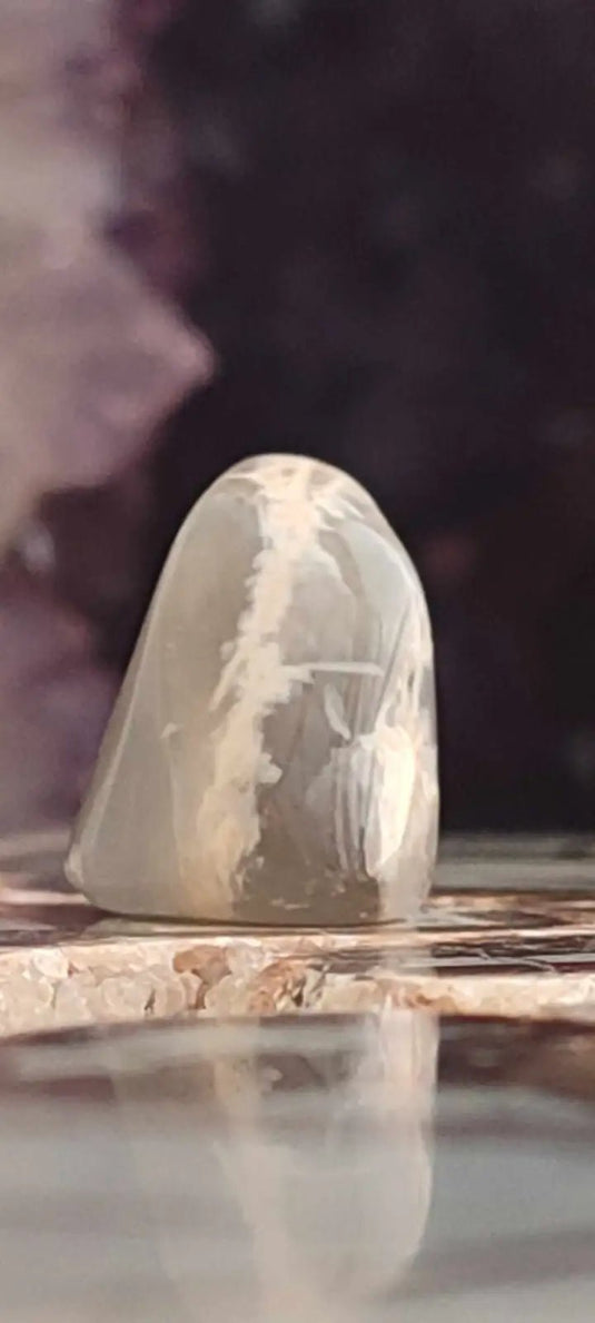 Pierre de lune Adulaire du Brésil pierre roulée Grade A++++ Pierre de lune Adulaire roulée