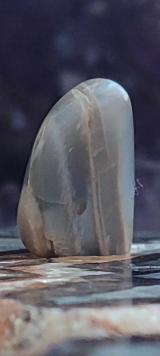 Pierre de lune Adulaire du Brésil pierre roulée Grade A++++ Pierre de lune Adulaire roulée