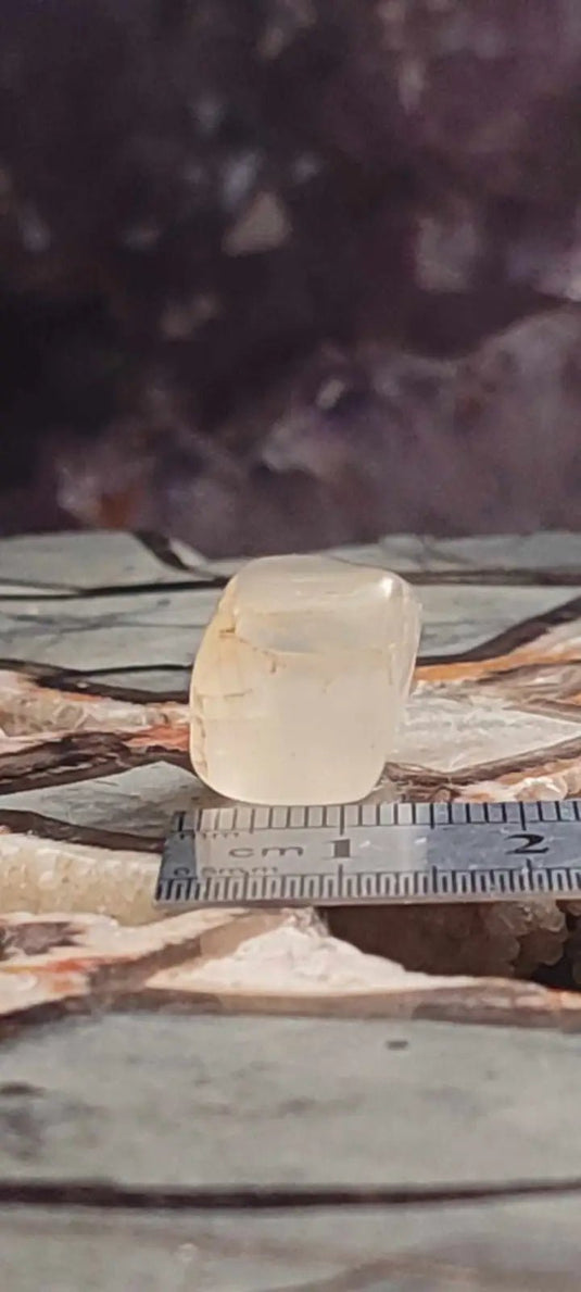 Pierre de lune Adulaire du Brésil pierre roulée Grade A++++ Pierre de lune Adulaire roulée