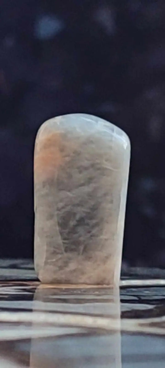 Pierre de lune Adulaire du Brésil pierre roulée Grade A++++ Pierre de lune Adulaire roulée