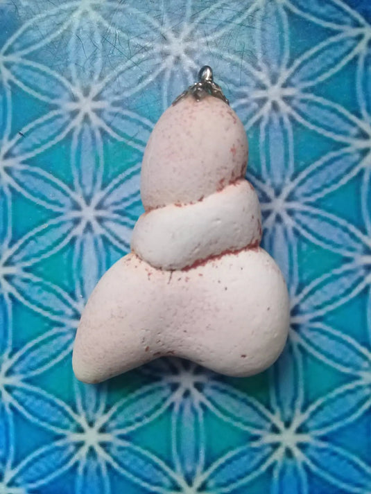 Pierre des Fées du Maroc pendentif Grade A ++++ Fourni avec cordon Pendentif Pierre des Fées