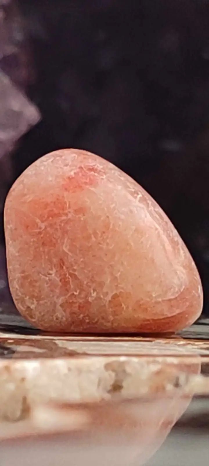 Load image into Gallery viewer, Pierre du soleil Héliolite du brésil pierre rouléa Grade A++++ Pierre du soleil Héliolite
