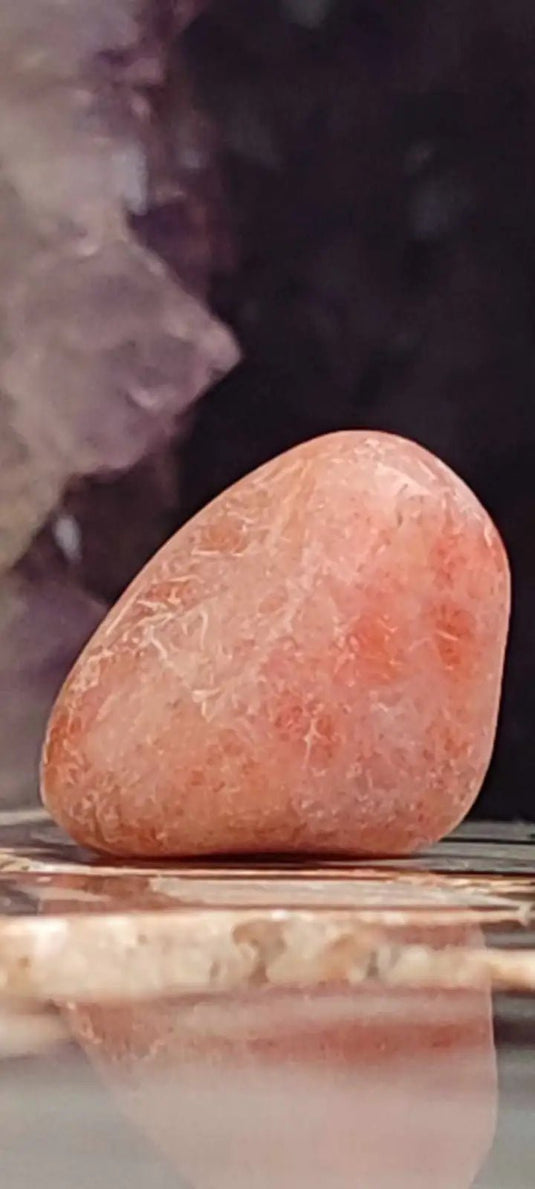 Pierre du soleil Héliolite du brésil pierre rouléa Grade A++++ Pierre du soleil Héliolite