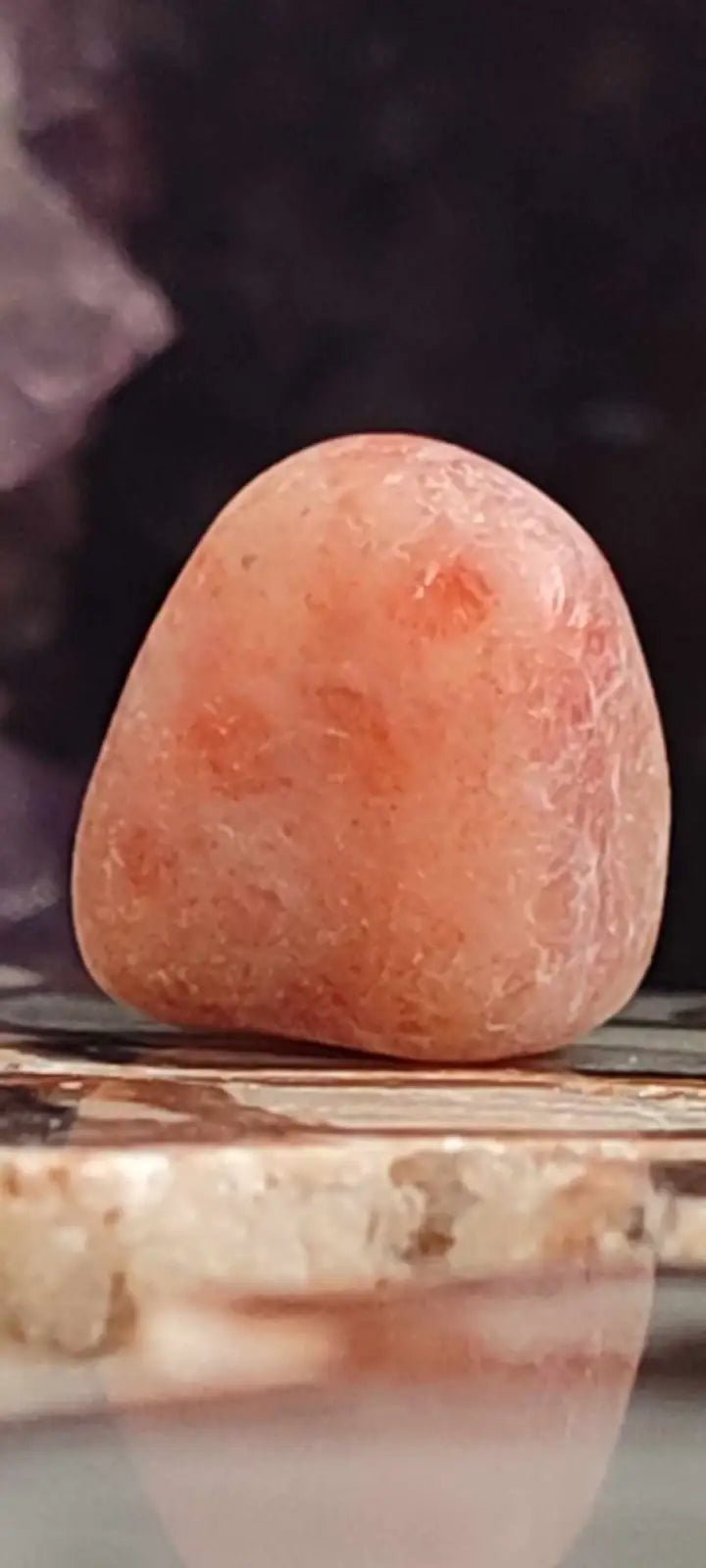 Load image into Gallery viewer, Pierre du soleil Héliolite du brésil pierre rouléa Grade A++++ Pierre du soleil Héliolite
