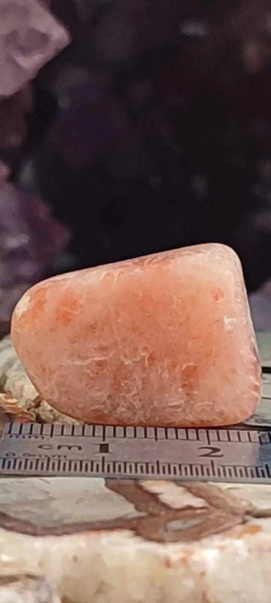 Pierre du soleil Héliolite du Brésil pierre roulée Grade A++++ Pierre du soleil Héliolite