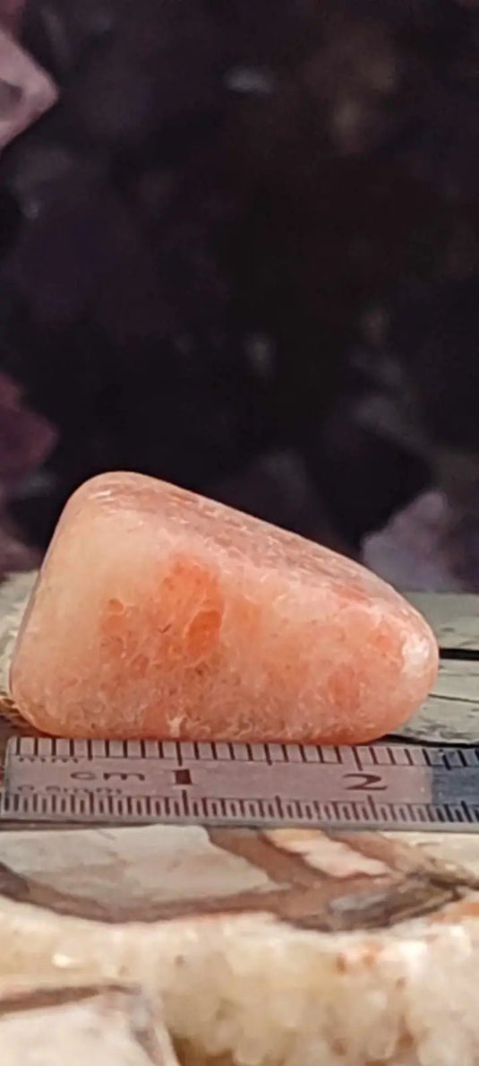 Pierre du soleil Héliolite du Brésil pierre roulée Grade A++++ Pierre du soleil Héliolite