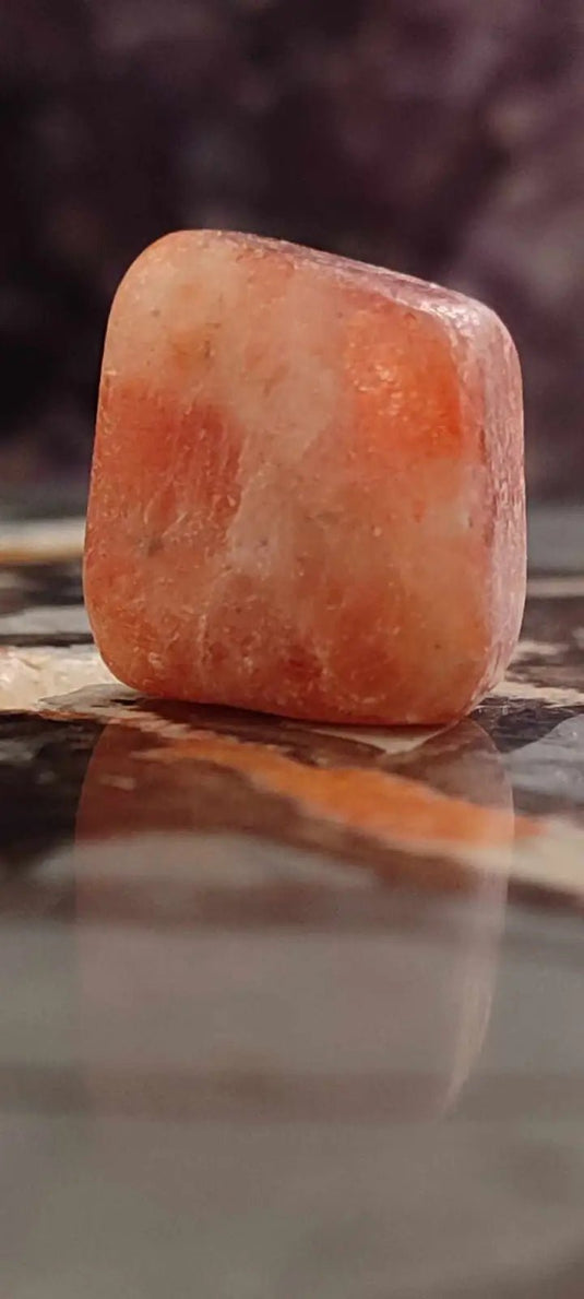 Pierre du soleil Héliolite du Brésil pierre roulée Grade A++++ Pierre du soleil Héliolite