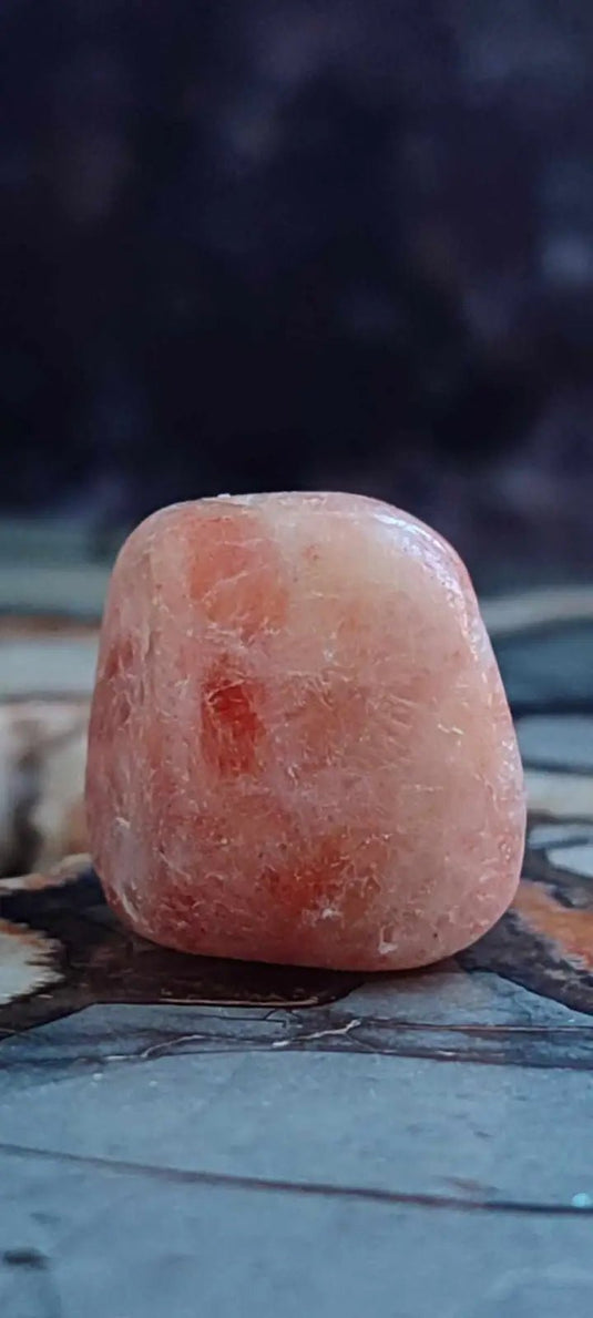 Pierre du soleil Héliolite du brésil pierre roulée Grade A++++ Pierre du soleil Héliolite