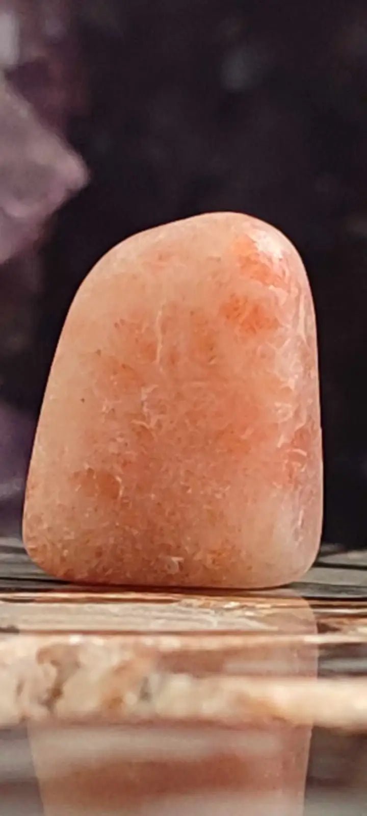 Load image into Gallery viewer, Pierre du soleil Héliolite du Brésil pierre roulée Grade A++++ Pierre du soleil Héliolite
