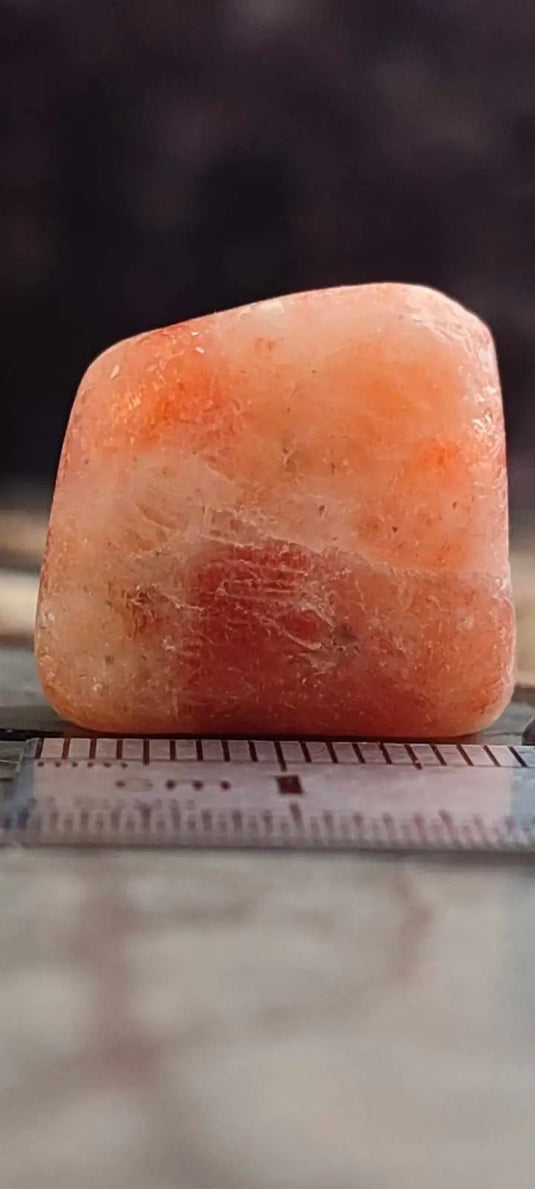 Pierre du soleil Héliolite du Brésil pierre roulée Grade A++++ Pierre du soleil Héliolite