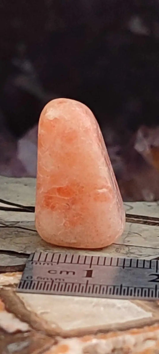 Pierre du soleil Héliolite du Brésil pierre roulée Grade A++++ Pierre du soleil Héliolite