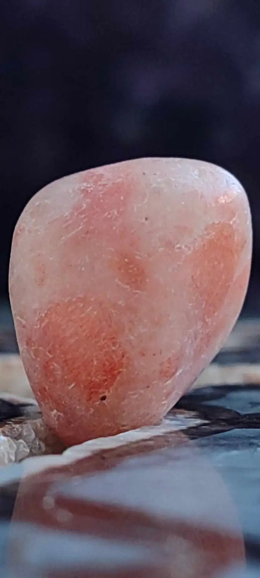 Pierre du soleil Héliolite du Brésil pierre roulée Grade A++++ Pierre du soleil Héliolite