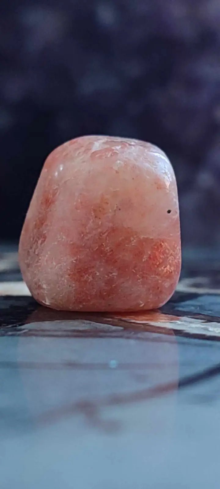 Load image into Gallery viewer, Pierre du soleil Héliolite du brésil pierre roulée Grade A++++ Pierre du soleil Héliolite
