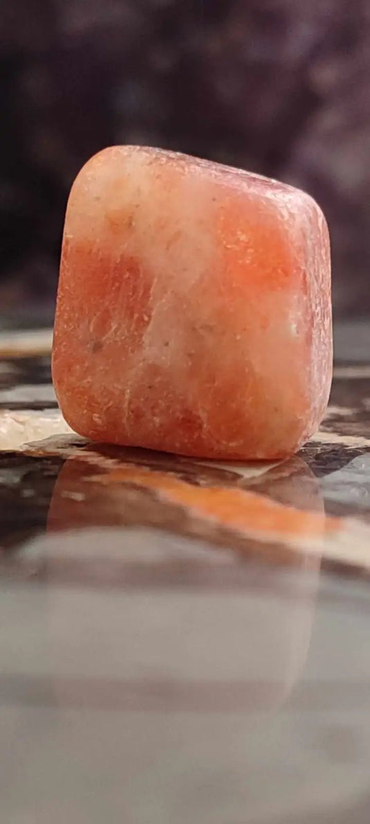 Pierre du soleil Héliolite du Brésil pierre roulée Grade A++++ Pierre du soleil Héliolite