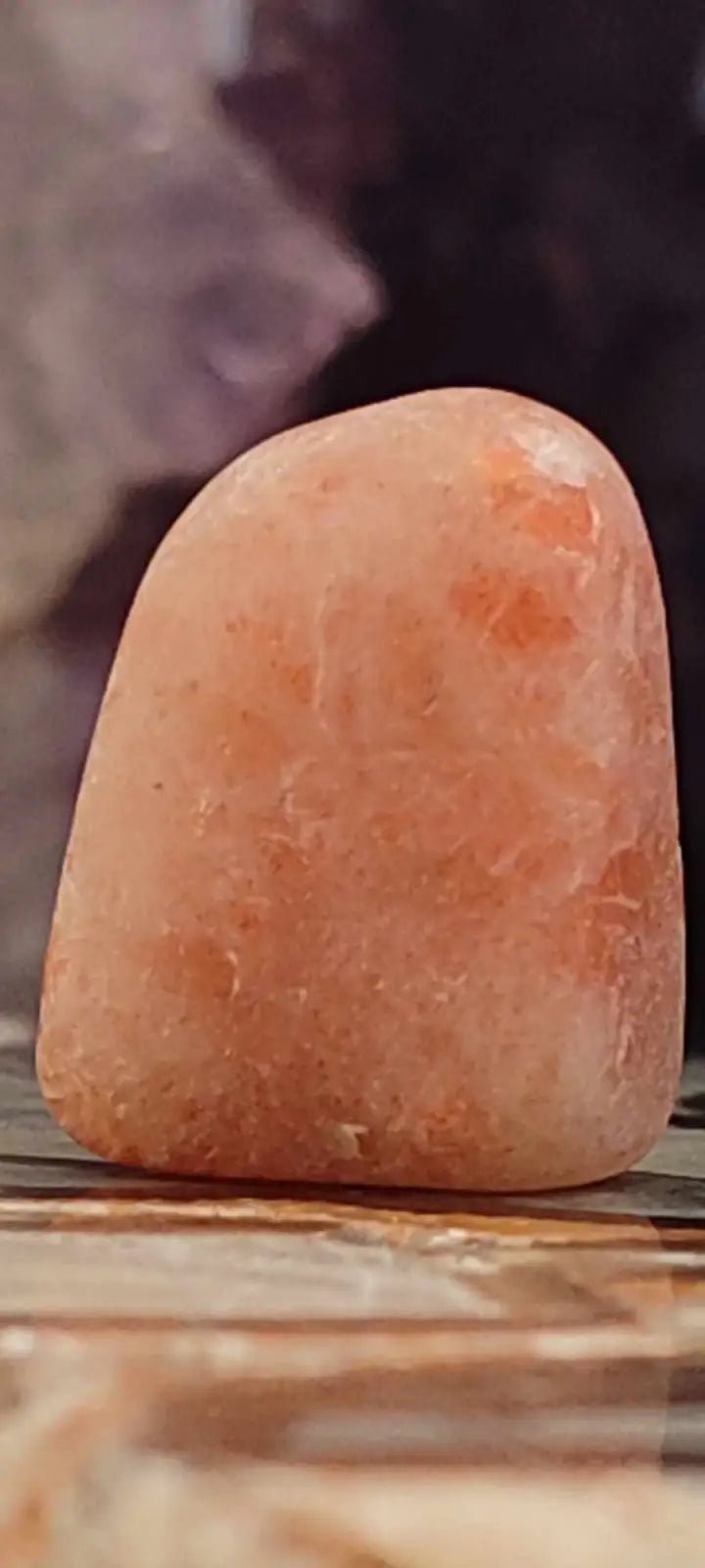 Load image into Gallery viewer, Pierre du soleil Héliolite du Brésil pierre roulée Grade A++++ Pierre du soleil Héliolite
