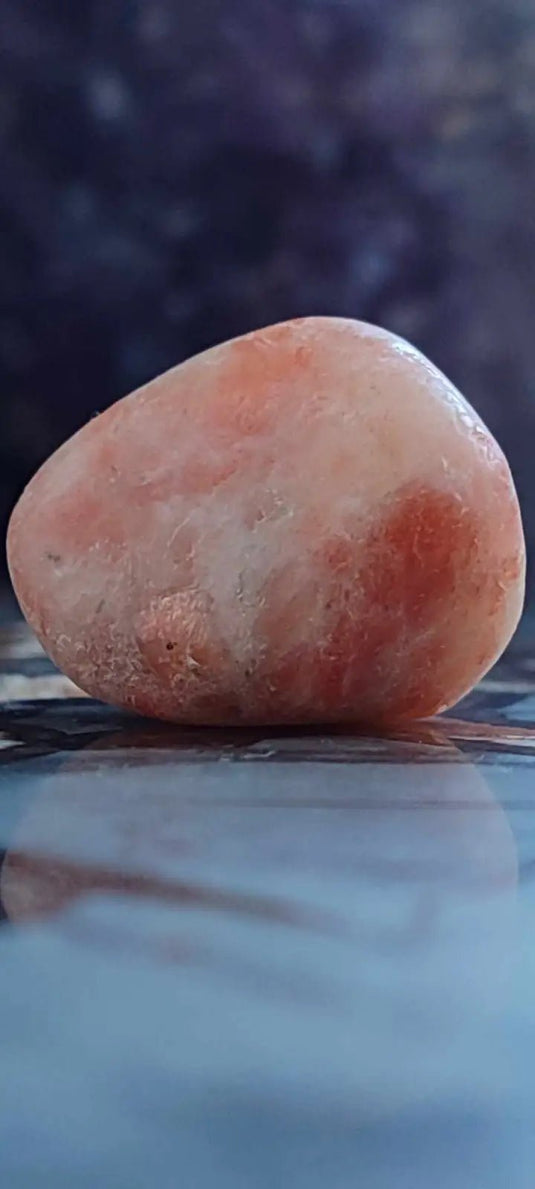 Pierre du soleil Héliolite du brésil pierre roulée Grade A++++ Pierre du soleil Héliolite