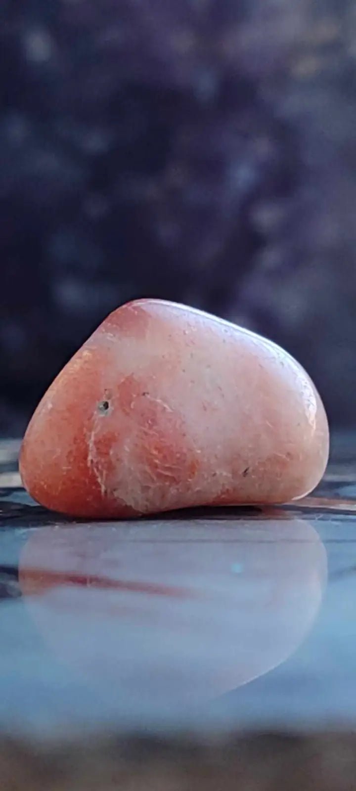 Load image into Gallery viewer, Pierre du soleil Héliolite du Brésil pierre roulée Grade A++++ Pierre du soleil Héliolite
