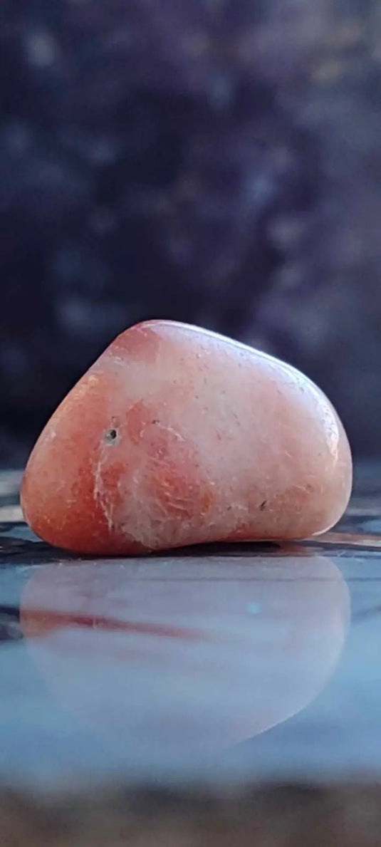 Pierre du soleil Héliolite du Brésil pierre roulée Grade A++++ Pierre du soleil Héliolite