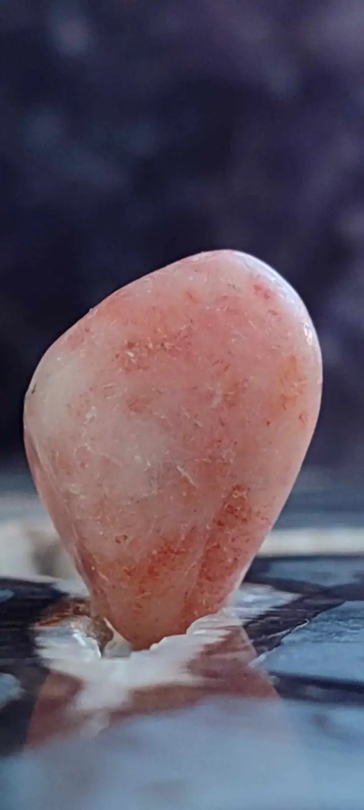 Load image into Gallery viewer, Pierre du soleil Héliolite du Brésil pierre roulée Grade A++++ Pierre du soleil Héliolite
