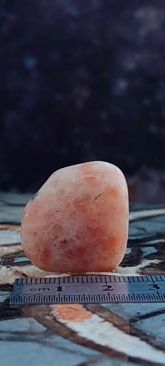 Pierre du soleil Héliolite du Brésil pierre roulée Grade A++++ Pierre du soleil Héliolite