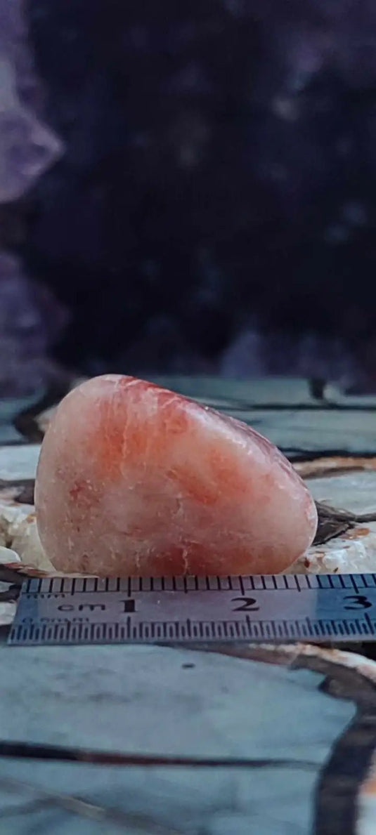 Pierre du soleil Héliolite du Brésil pierre roulée Grade A++++ Pierre du soleil Héliolite