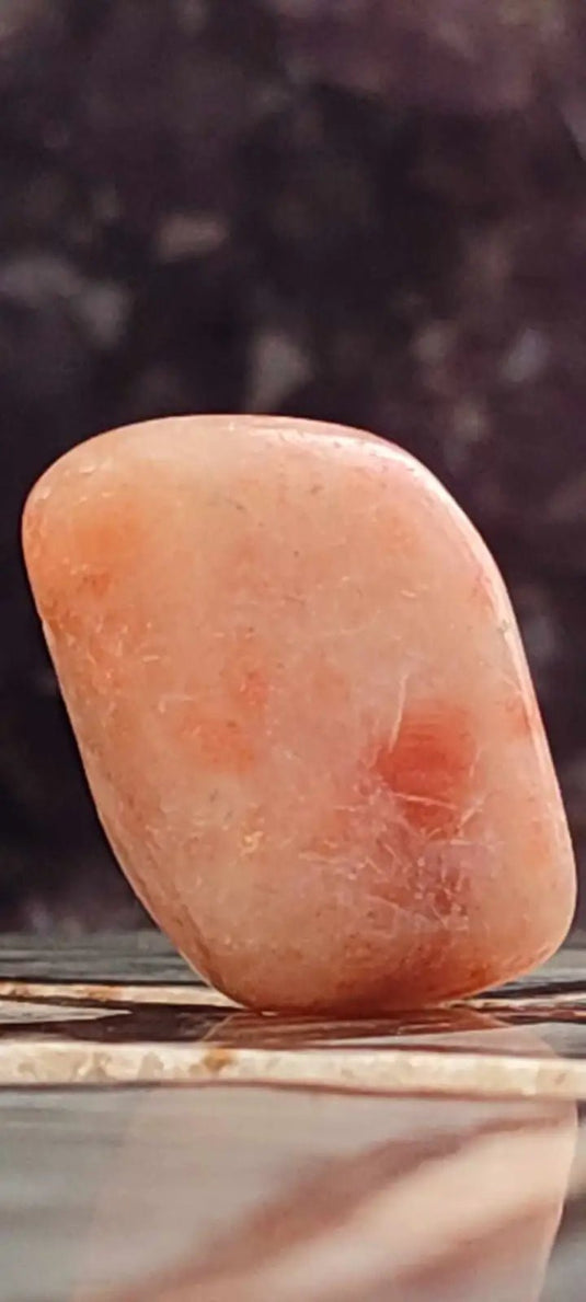 Pierre du soleil Héliolite du Brésil pierre roulée Grade A++++ Pierre du soleil Héliolite