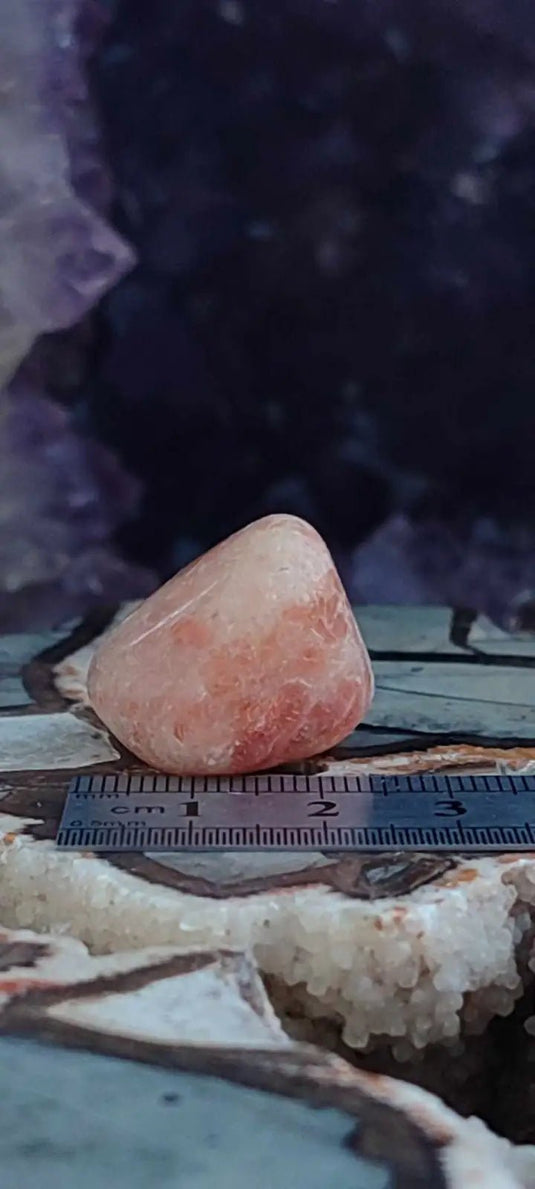 Pierre du soleil Héliolite du brésil pierre roulée Grade A++++ Pierre du soleil Héliolite