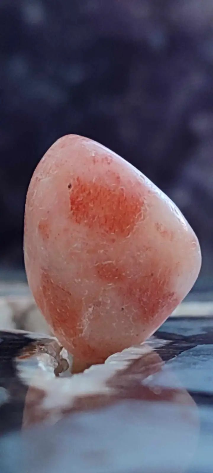 Load image into Gallery viewer, Pierre du soleil Héliolite du Brésil pierre roulée Grade A++++ Pierre du soleil Héliolite
