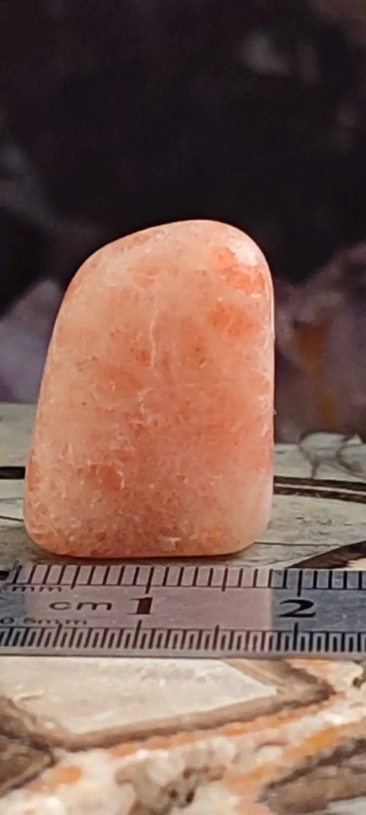 Pierre du soleil Héliolite du Brésil pierre roulée Grade A++++ Pierre du soleil Héliolite