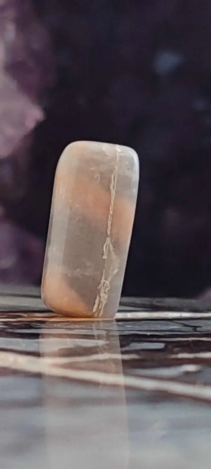 Load image into Gallery viewer, Pierre roulée Adulaire du Brésil pierre roulée Grade A++++ Pierre de lune Adulaire roulée
