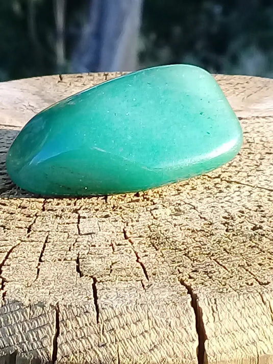 Pierre roulée Aventurine verte Grade A +++ Pierre roulée Aventurine verte