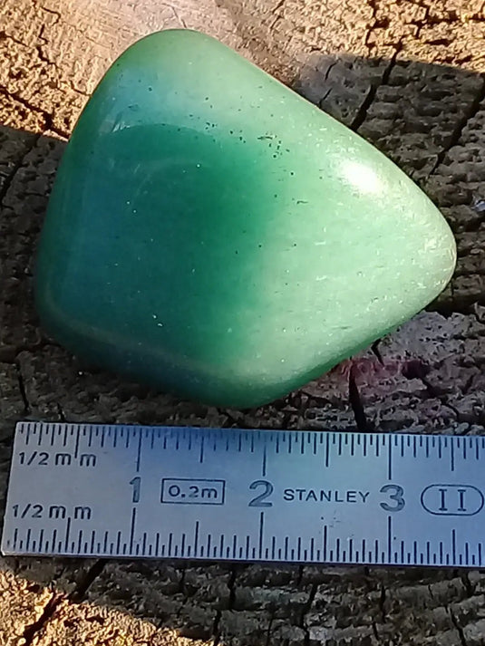Pierre roulée Aventurine verte Grade A +++ Pierre roulée Aventurine verte