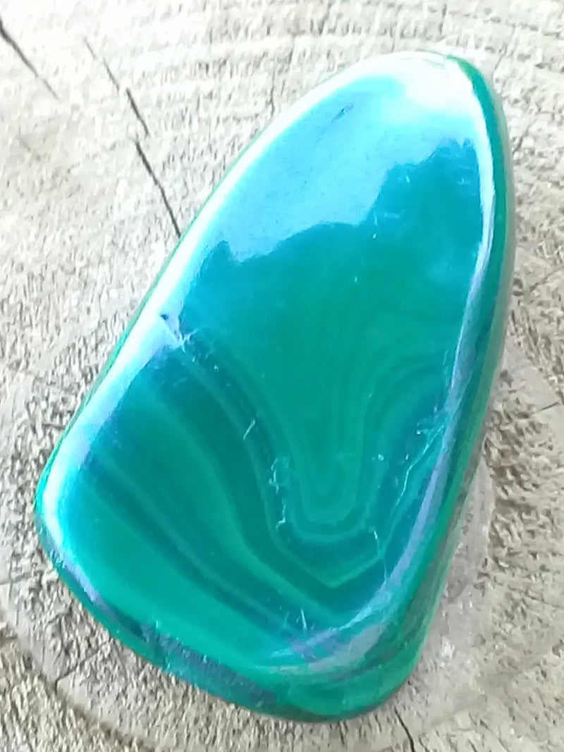 Chargez l'image dans la visionneuse de la galerie, Pierre roulée en Malachite Grade A ++++ Pierre roulée en Malachite
