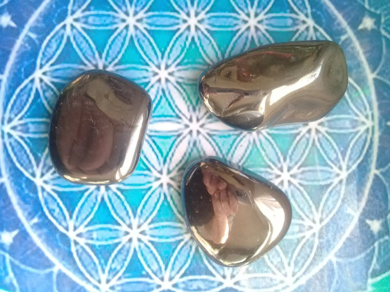 Load image into Gallery viewer, Pierre roulée Hématite Pierre roulée Hématite
