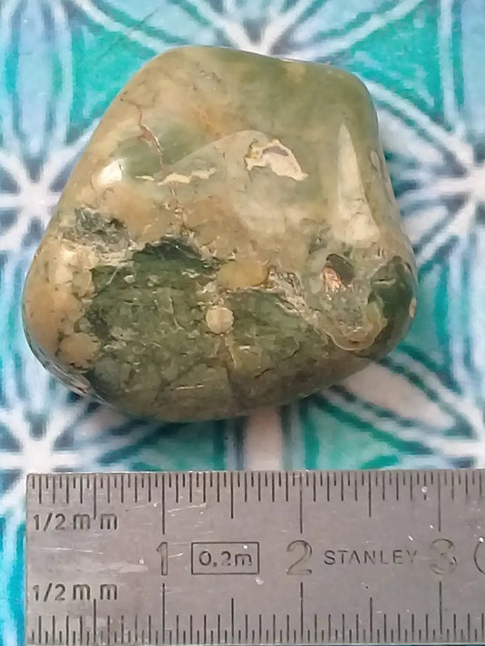 Pierre roulée Jaspe Rhyolite Grade A ++++ Pierre roulée Jaspe Rhyolite