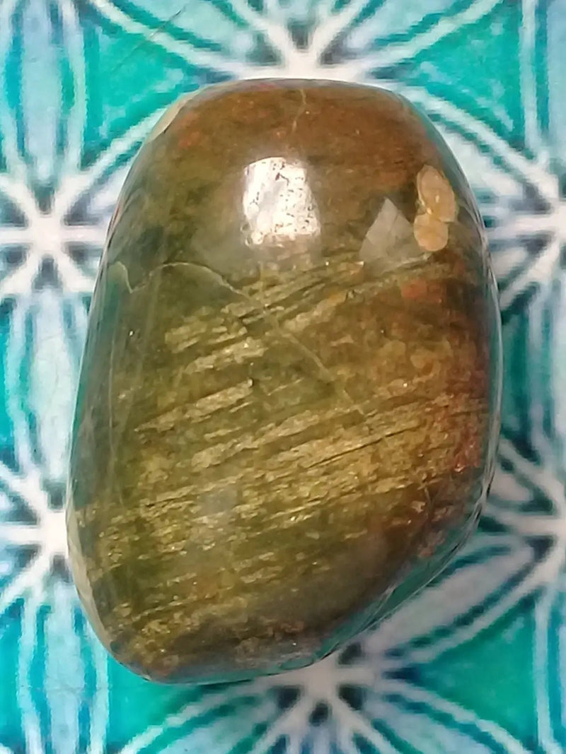 Chargez l&#39;image dans la visionneuse de la galerie, Pierre roulée Jaspe Rhyollite Grade A ++++ Pierre roulée Jaspe Rhyolite
