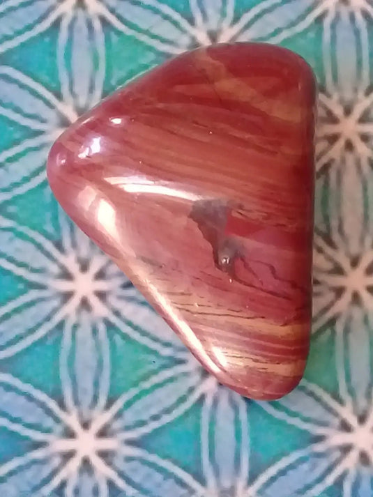 Pierre roulée Jaspe rouge Grade A +++ Pierre roulée Jaspe rouge