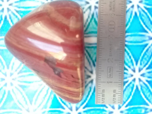 Pierre roulée Jaspe rouge Grade A +++ Pierre roulée Jaspe rouge