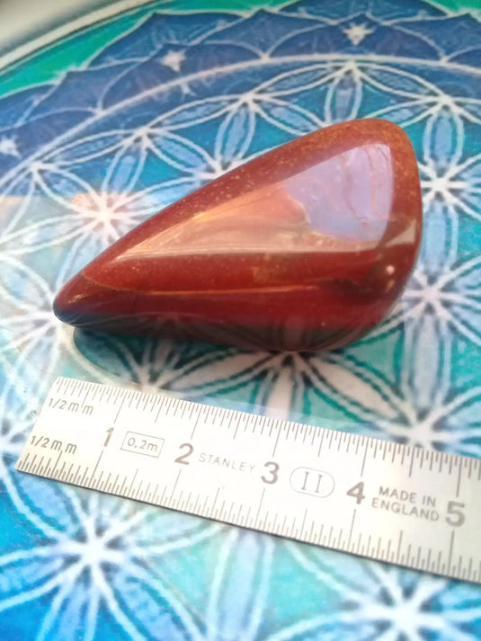 Pierre roulée Jaspe rouge Grade A +++ Pierre roulée Jaspe rouge