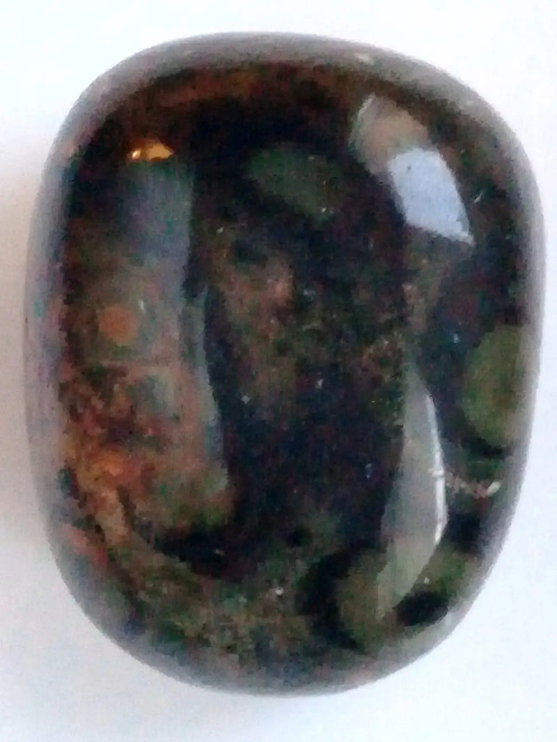 Chargez l&#39;image dans la visionneuse de la galerie, Pierre roulée Jaspe vert de Kambaba Grade A +++ Pierre roulé Jaspe vert de Kambaba
