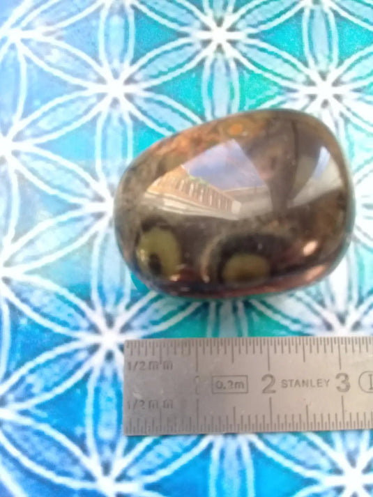 Pierre roulée Jaspe vert de Kambaba Grade A +++ Pierre roulé Jaspe vert de Kambaba