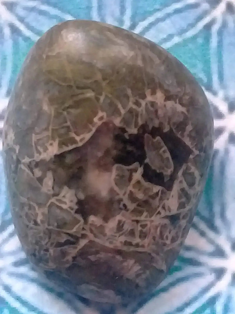 Load image into Gallery viewer, Pierre roulée Jaspe vert Grade A ++++ Pierre roulée Jaspe vert
