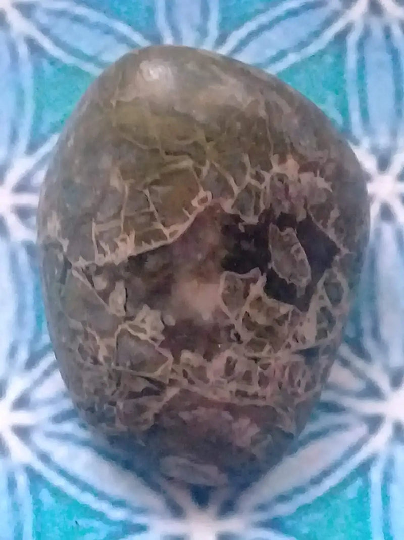 Load image into Gallery viewer, Pierre roulée Jaspe vert Grade A ++++ Pierre roulée Jaspe vert
