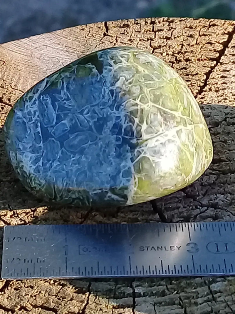 Load image into Gallery viewer, Pierre roulée Jaspe vert Grade A +++ Pierres roulées Jaspe vert
