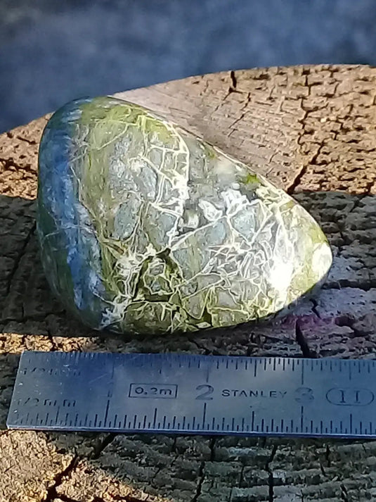 Pierre roulée Jaspe vert Grade A +++ Pierres roulées Jaspe vert