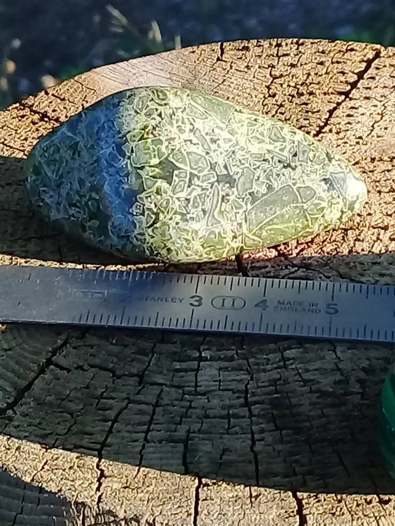 Chargez l&#39;image dans la visionneuse de la galerie, Pierre roulée Jaspe vert Grade A +++ Pierres roulées Jaspe vert
