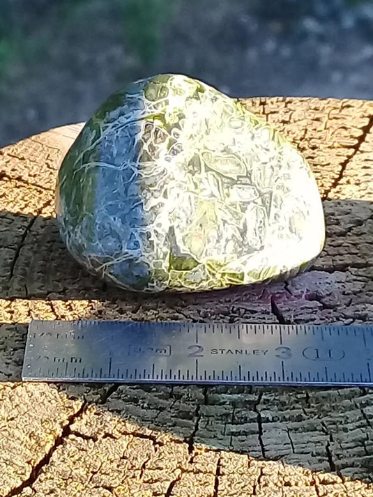 Pierre roulée Jaspe vert Grade A +++ Pierres roulées Jaspe vert