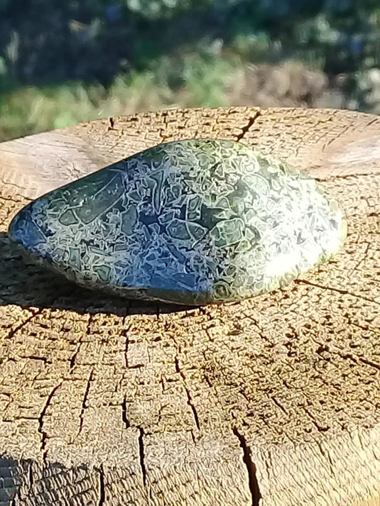 Pierre roulée Jaspe vert Grade A +++ Pierres roulées Jaspe vert